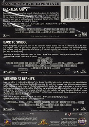 Bachelor Party / Back To School / Weekend At Bernie's (Triple Feature 3 Dvd Set)