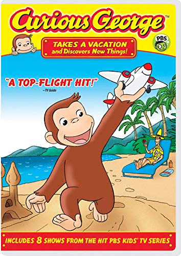 Curious George Takes a Vacation and Discovers New Things! - DVD (Used)