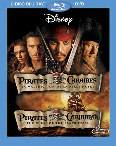 Pirates des Caraïbes : La Malédiction de perle noire - Blu-Ray/DVD (Used)