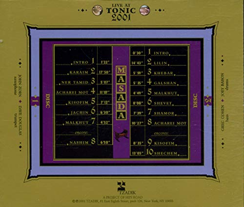 Live At Tonic 2001