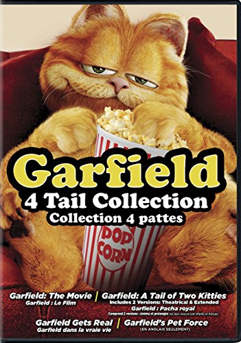 Garfield The Movie / Garfield A Tail of Two Kitties / Garfield Gets Real / Garefield's Pet Force (Bilingual)
