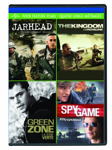 Jarhead + The Kingdom + Green Zone + Spy Game / Four Feature Films - DVD