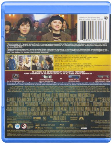 Hugo (Blu-ray 3D) (Bilingual)