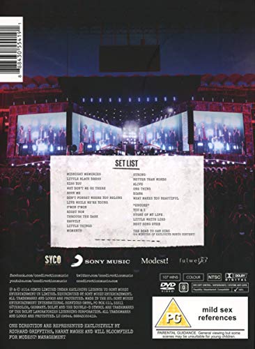 One Direction / Where We Are: Live From San Siro Stadium - DVD