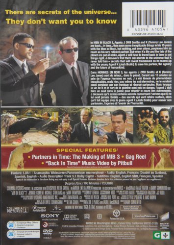 Men In Black 3 - DVD (Used)
