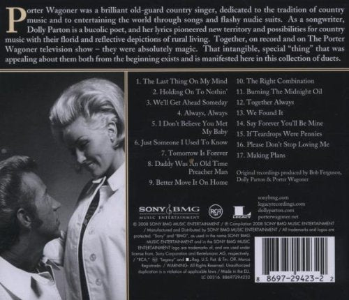 Dolly Parton & Porter Wagoner / Duets - CD