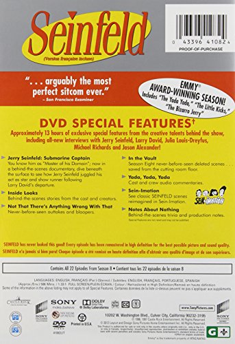 Seinfeld: The Complete Eighth Season (4 Discs) Bilingual - DVD (Used)