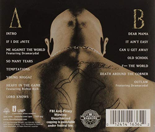 2Pac / Me Against World - CD