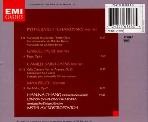 Saint-Saens/Tchaikovsky: Cello