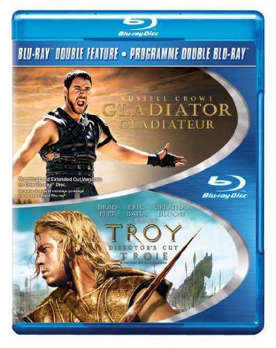 Troy + Gladiator (DBFE) - Blu-Ray (Used)