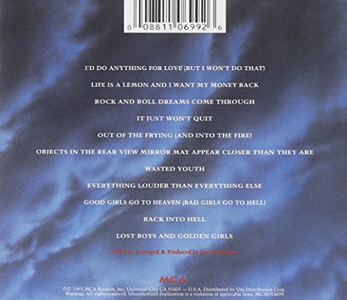 Meat Loaf / Bat Out Of Hell II: Back Into Hell - CD (Used)