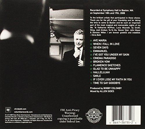 Chris Botti in Boston