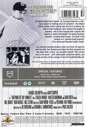 The Pride of the Yankees - DVD (Used)