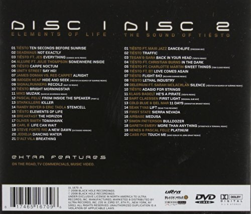 DJ Tiesto / Elements Of Life: World Tour Copenhagen - CD/DVD (Used)