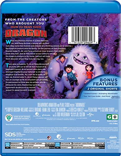 Abominable - Blu-Ray/DVD