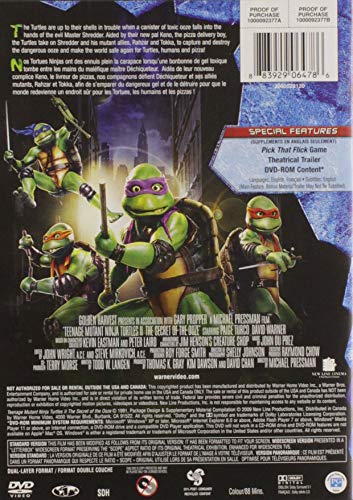 Teenage Mutant Ninja Turtles II: The Secret of the Ooze - DVD (Used)