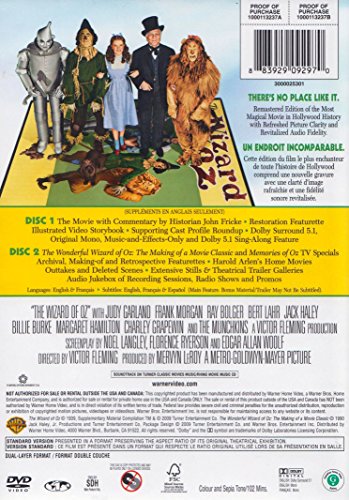 The Wizard of Oz (70th Anniversary 2-disc Special Edition) - DVD (Used)