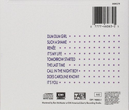 Talk Talk / It's My Life - CD (Used)