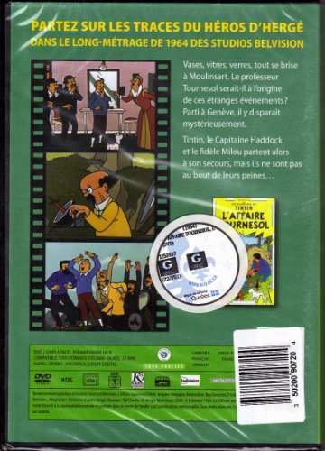 Tintin - L'affaire Tournesol (ENGLISH AND FRENCH)