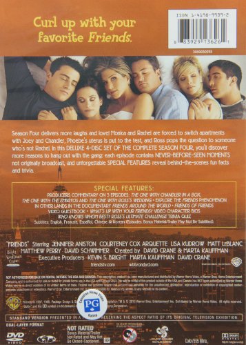 Friends: The Complete Fourth Season - DVD