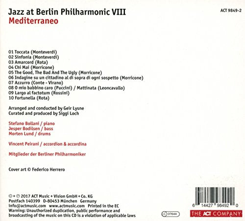 Stefano Bollani Trio / Jazz At Berlin Philharmonic VIII - Mediterraneo - CD
