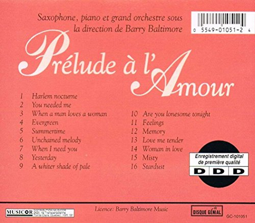 Artistes Variés / Prelude a l'amour - CD (Used)