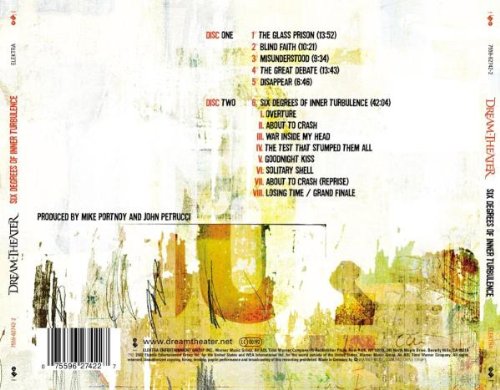 Dream Theater / Six Degrees of Inner Turbulence - CD (Occasion)