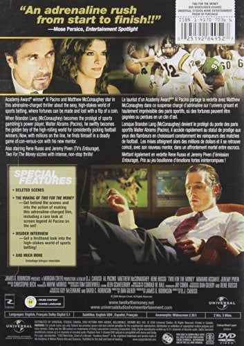 Two For the Money (Widescreen Edition) - DVD (Used)