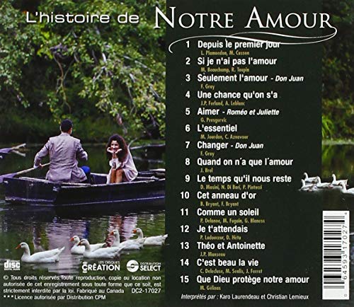 L'Histoire De Notre Amour / Various