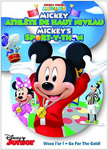DISNEY MICKEY MOUSE CLUBHOUSE: MICKEY'S SPORT-Y-THON (HOME VIDEO RELEASE) (Bilingual)