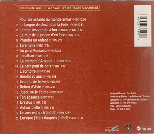 Yves Duteil / Ses 20 Plus Belles Chansons - CD (Used)