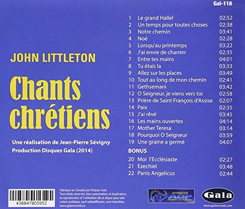 John Littleton / Chants chrétiens - CD