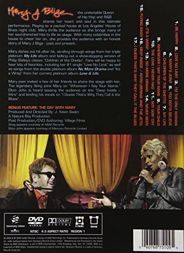 Mary J Blige / Live From The House Of Blues - DVD