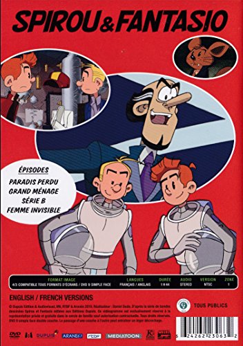 Spirou & Fantasio / Paradis Perdu (4 épisodes inédits) - DVD