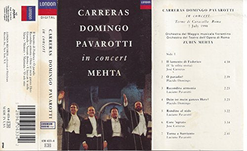 Three Tenors in Concert (Audio Cassette)