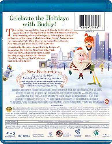 Elf: Buddy's Musical Christmas - Blu-Ray/DVD