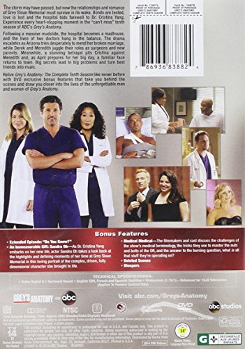 Grey's Anatomy / The Complete Tenth Season - DVD (Used)