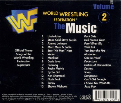 Various / WWF: The Music, Vol. 2 - CD (Used)