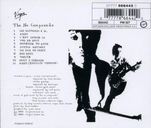 Les Rita Mitsouko / No Comprendo - CD (Used)