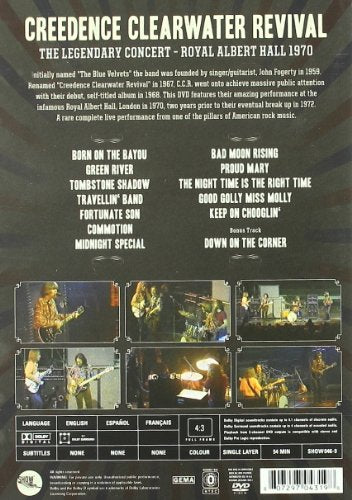 Creedence Clearwater Revival / The Royal Albert Hall Concert 1970 - DVD (Used)