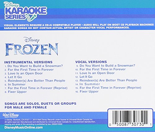 Soundtrack / Disney Karaoke Series: Frozen - CD (Used)