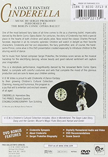 A Dance Fantasy Cinderella - DVD