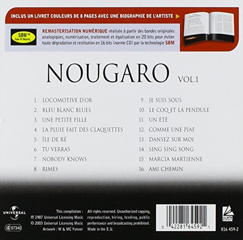 Claude Nogaro / Master Serie V.1/Talents Du Siecle - CD (Used)