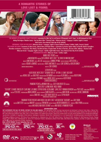 4 films préférés : Meryl Streep : Sur la route de Madison / The Hours / La Brûlure / Pour l'amour de Ben
