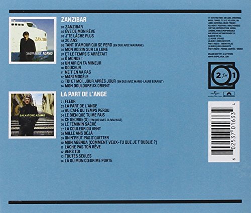 2 For 1: Zanzibar + La Part De L'Ange (2Cd/Jewel)