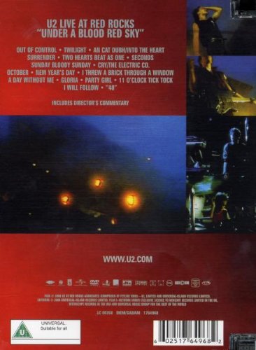 U2 - LIVE AT RED ROCKS