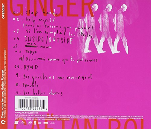 Gaetan Roussel / Ginger - CD (Used)