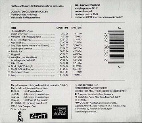 Frankie Goes To Hollywood / Welcome To The Pleasuredome - CD (Used)