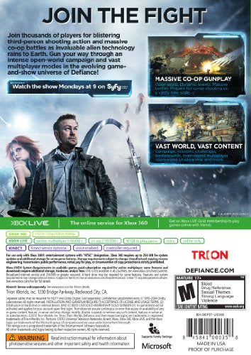 Defiance - Xbox 360 (Used)