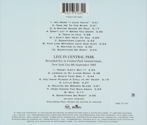 Annie Lennox / MedusaLive In Centre - CD (Used)
